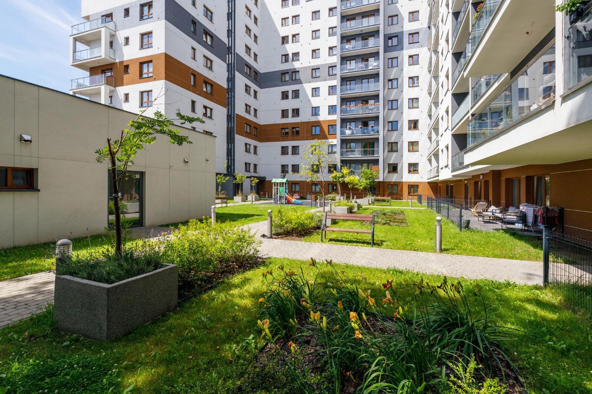 Apartament Sunrise Olštýn Exteriér fotografie